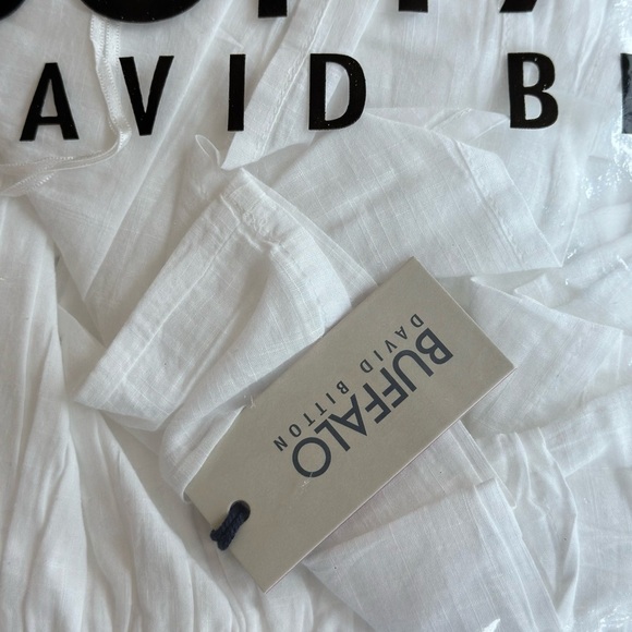 NWT Buffalo David Bitton Lara Jean Women's Eyelet Trim Mini Dress - Picture 4 of 7